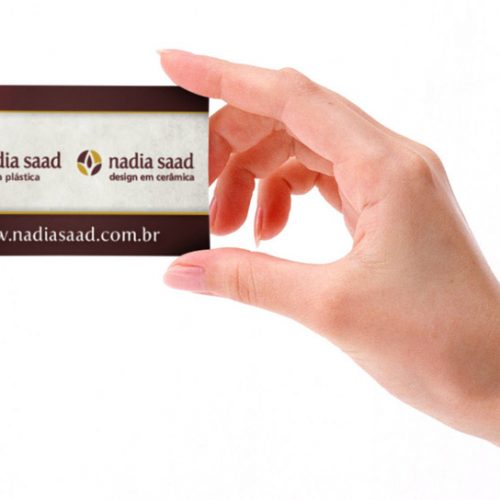 Cartão de visita - Nadia Saad