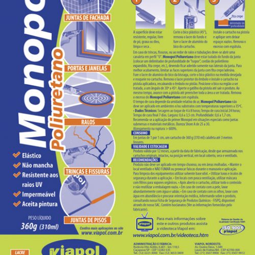 Embalagem Monopol - Viapol