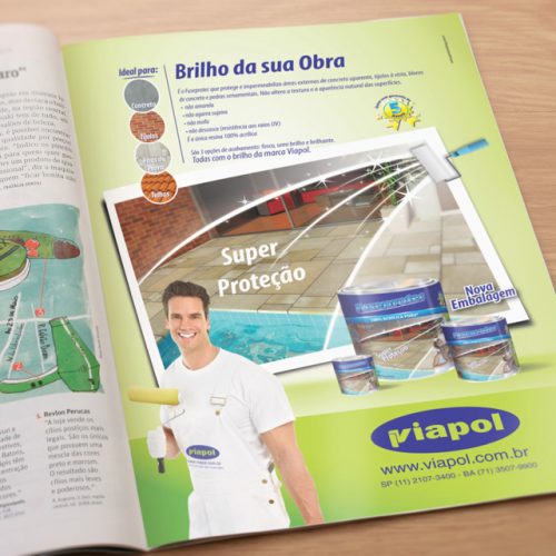 Anúncio revista - Viapol