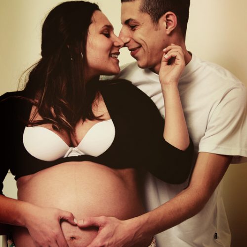 Ensaio fototográfico grávida e marido